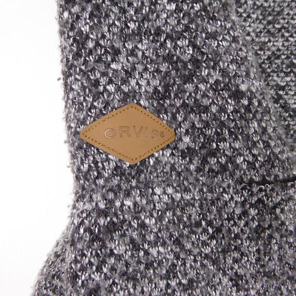 Orvis Sweatshirt Mens SZ L Brighton 1/4 Zip Fleece Sherpa Lined Cozy Soft - Picture 7 of 9